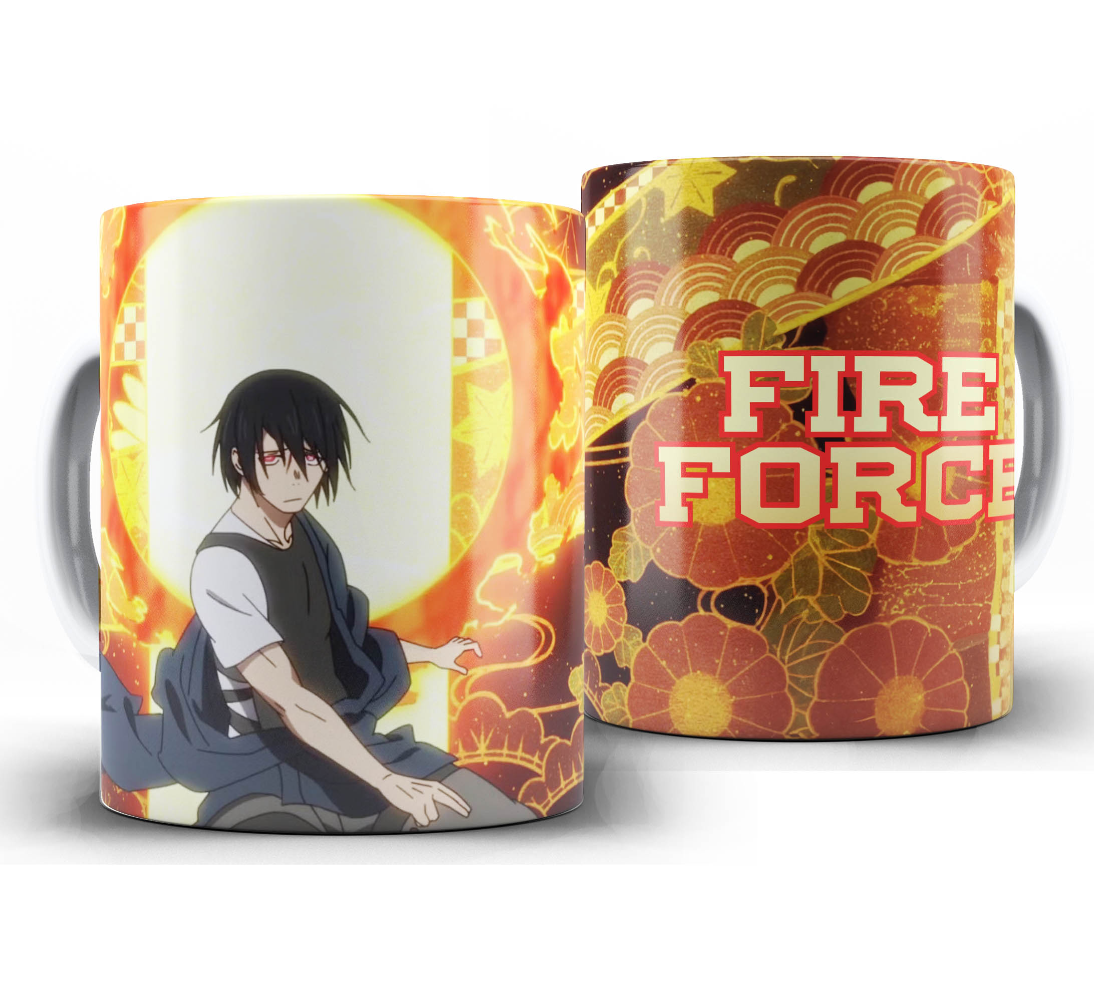 Caneca Anime - Fire force - Benimaru Shinmon